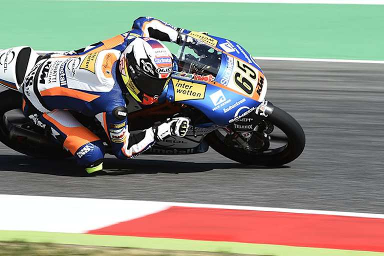 Philipp Öttl konnte das Feld kurzzeitig anführen