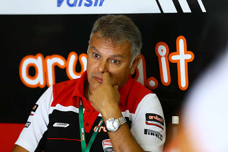 Ducati-Teammanager Serafino Foti