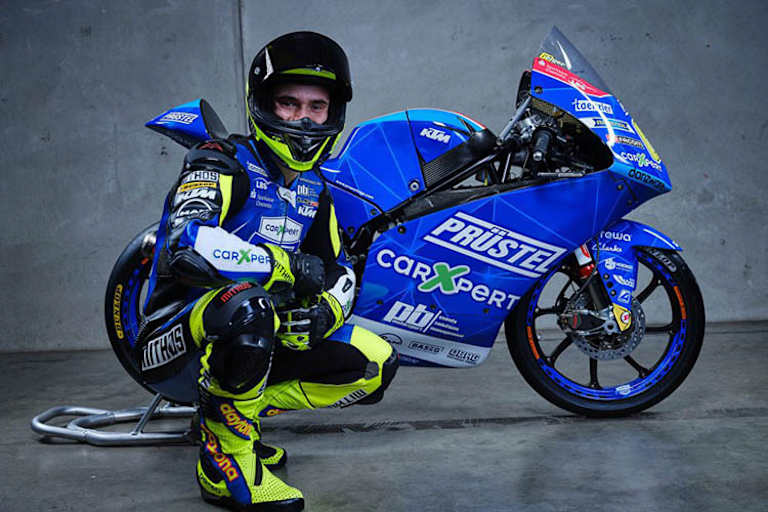 Dirk Geiger fährt die ersten fünf Grand Prix