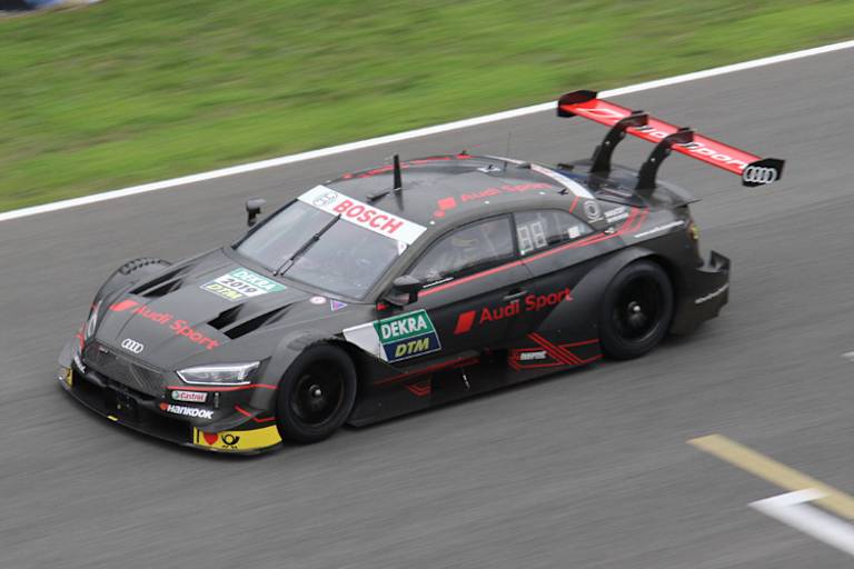 Auch Audi spulte viele Kilometer ab