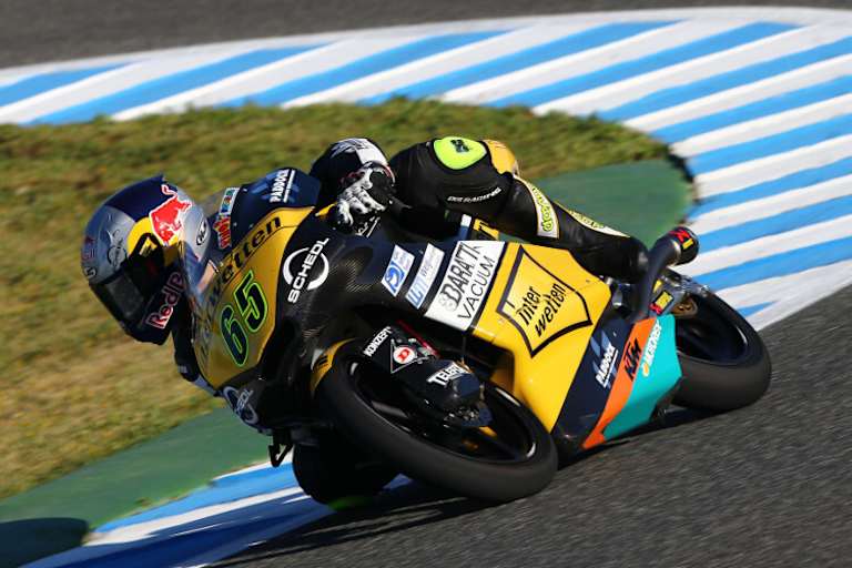 Ich auf der Kalex-KTM  in Jerez