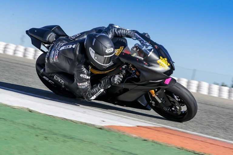 Krummi beim ersten Test in Cartagena