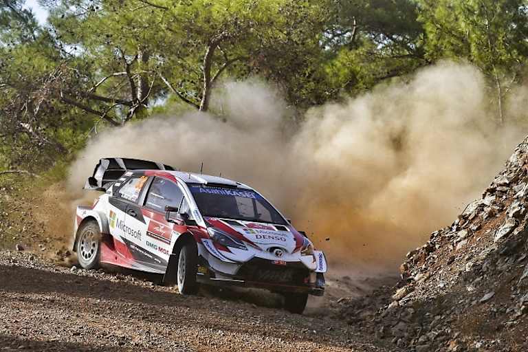 Der Tabellenführer Elfyn Evans