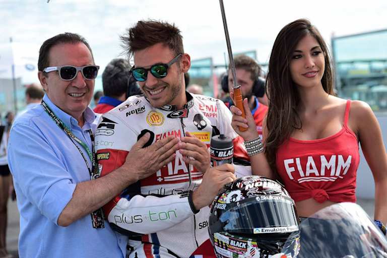 Althea-Boss Genesio Bevilacqua (li.) mit Niccolò Canepa