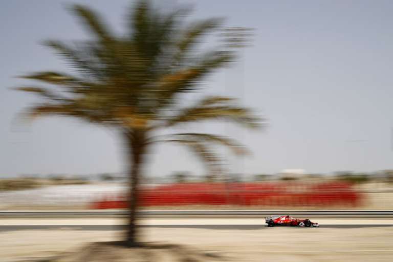 Sebastian Vettel im Ferrari