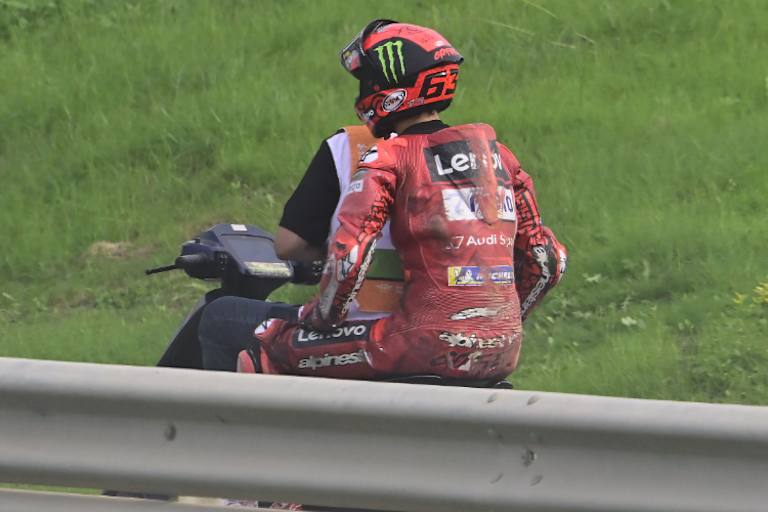 Pecco Bagnaia in Indien