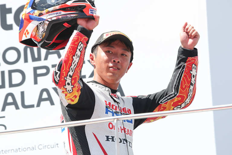 Taiyo Furusato erzielte in Sepang seinen ersten GP-Sieg