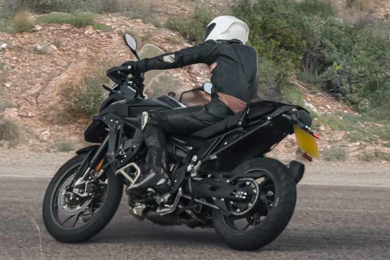 Prototyp der neuen Triumph Tiger 950