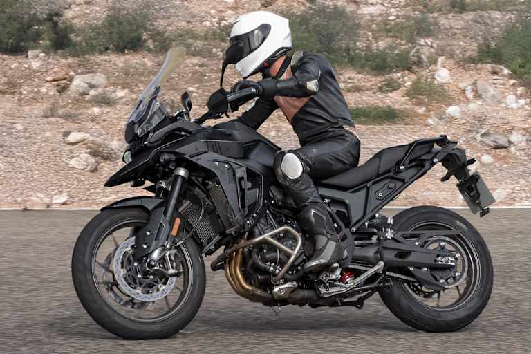 Prototyp der neuen Triumph Tiger 950
