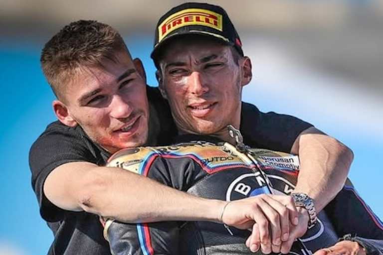 Beste Feunde: Moto2-Ass Deniz Öncü mit MotoGP-Rookie Razgatlioglu