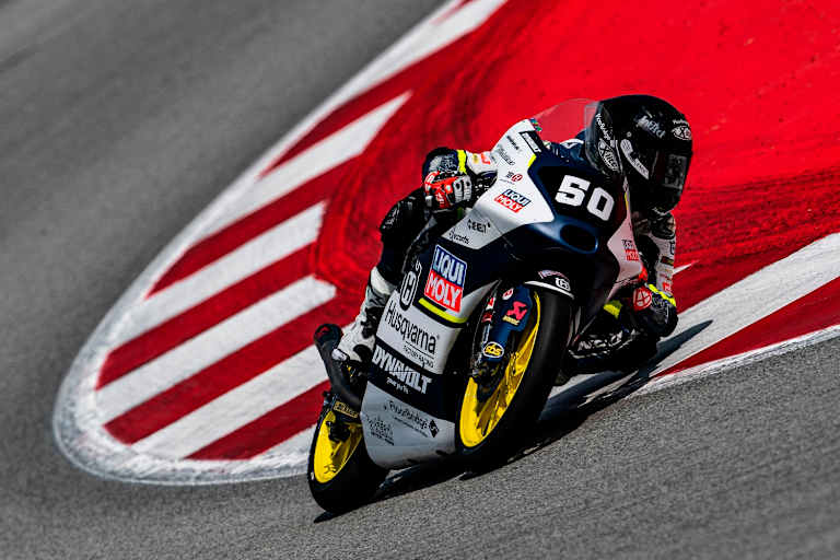 2023 startete Rammerstorfer bereits für Intact GP als Moto3-Junior