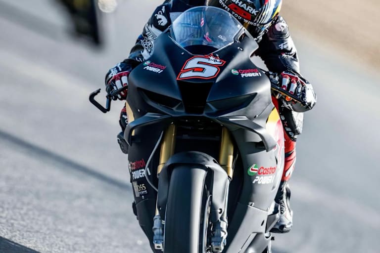 Johann Zarco auf der Honda Fireblade CBR1000RR