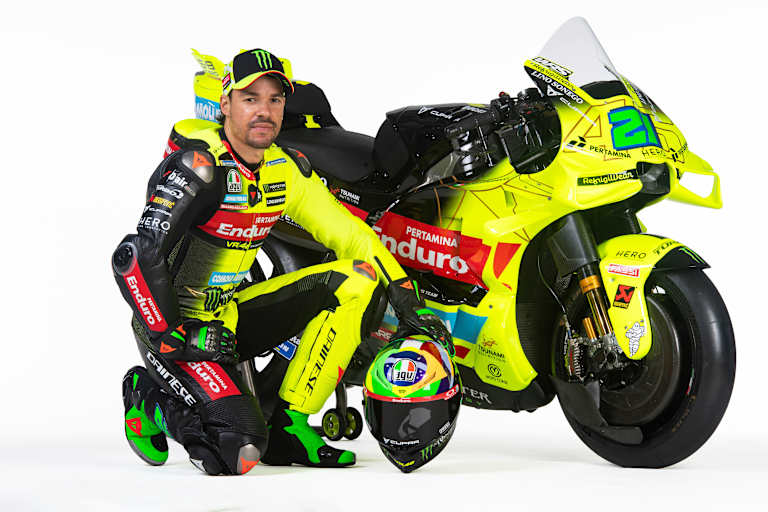 Franco Morbidelli mag den neuen Look für die MotoGP 2026