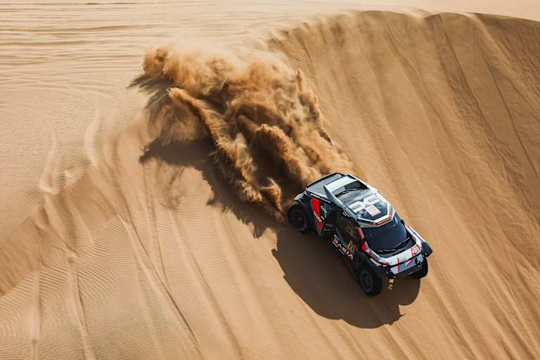 Nasser Al-Attiyah/Fabian Lurquin haben wieder die Führung übernommen