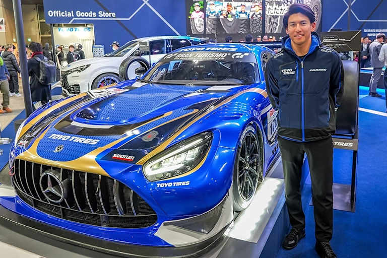 Yuichi Nakayama ist erster Fahrer des Ring Racing Mercedes-AMG GT3