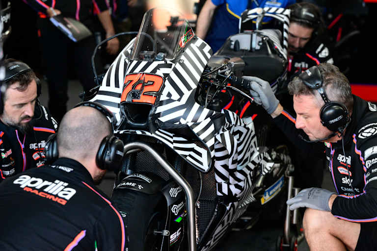 Entwicklung für 2026 und 2027: Aprilia fühlt sich gut vorbereitet