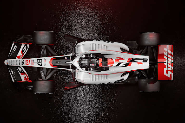 Die Farbe Weiss dominiert beim TGR-Haas-Look