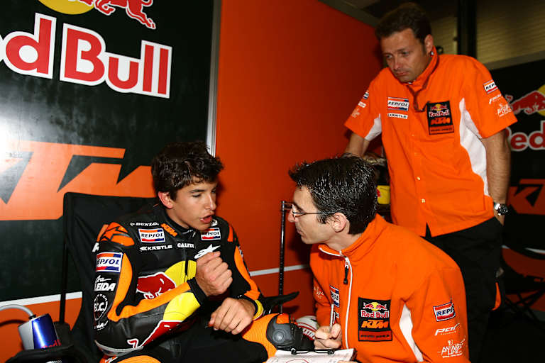 125er-WM 2009: Marc Marquez startete für Red Bull KTM