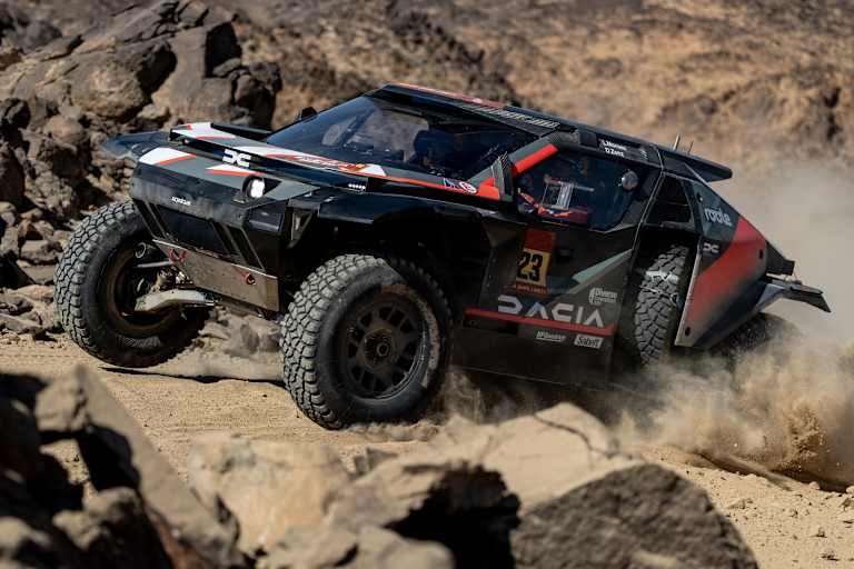 Luca Moraes und Dennis Zenz bei letzten Testfahrten vor dem Dakar-Start