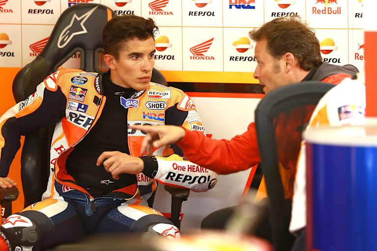 Jahrelang bildeten Marc Marquez und Emilio Alzamora ein Dreamteam
