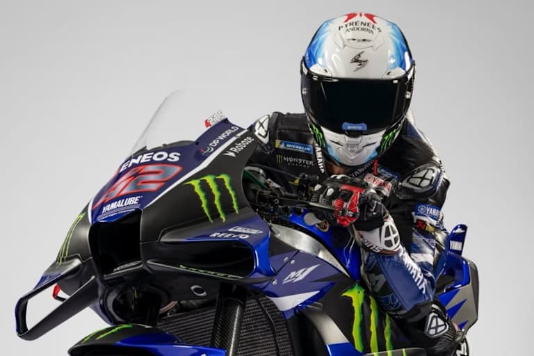 Wieder mit Nummer 42: Yamaha-Werksfahrer Alex Rins