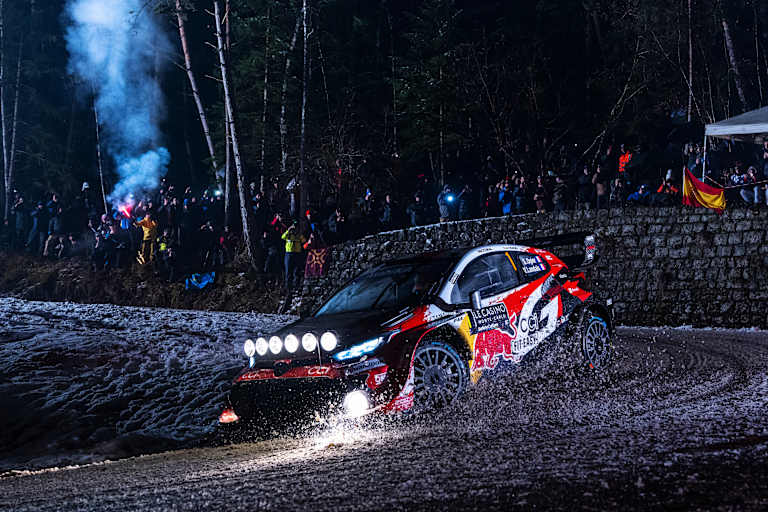 Vorjahressieger Sebastien Ogier liegt nach Monte-Auftakt auf Platz drei