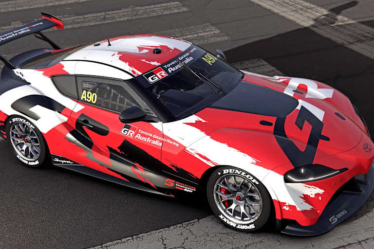 Der Toyota GR Supra für die Supercars-Meisterschaft