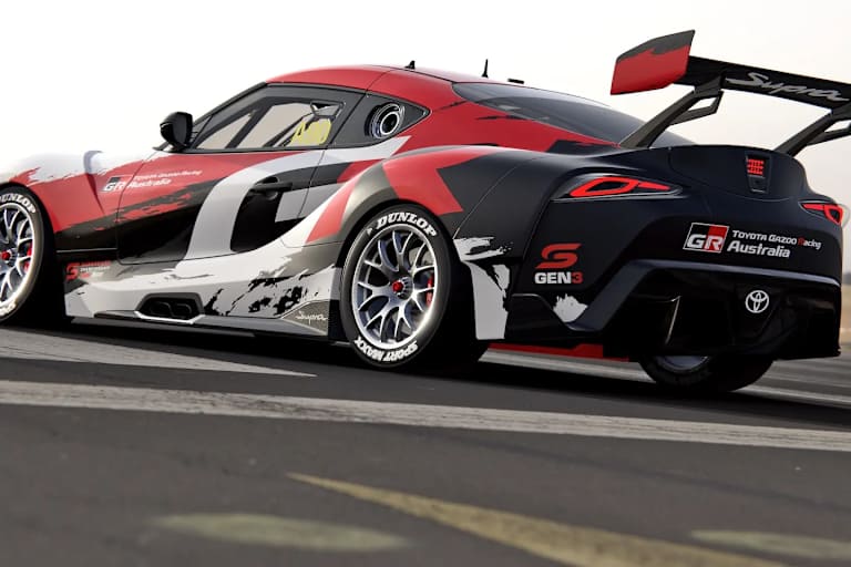 Der Toyota GR Supra für die Supercars-Meisterschaft