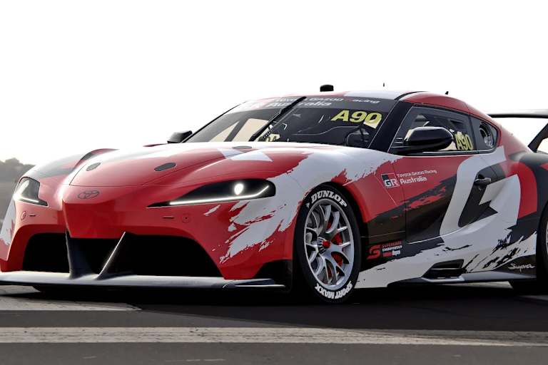 Der Toyota GR Supra für die Supercars-Meisterschaft