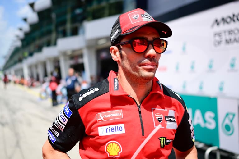 Wieder für Ducati in Sepang aktiv: Cheftester Michele Pirro