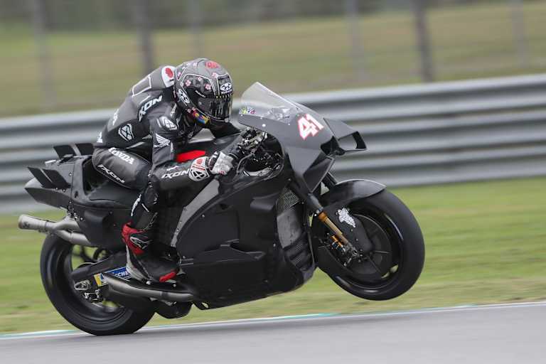 Unscheinbar: Aleix Espargaro machte an Tag 1 des Shakedowns das Tempo