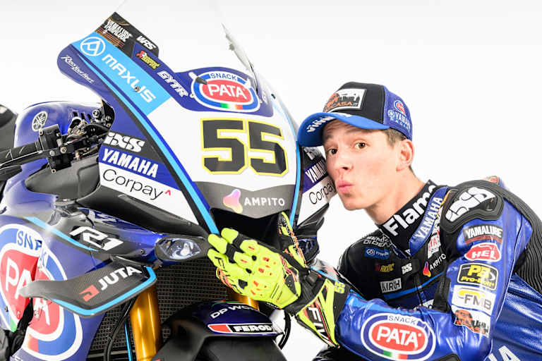 Andrea Locatelli ist sehr vertraut mit seiner Yamaha R1