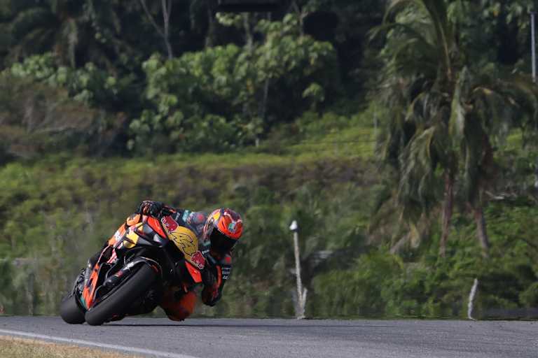 Pfeilschnell beim Shakedown: KTM-Pilot Pol Espargaro