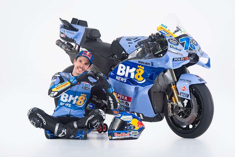 Auch mit dem Herzen dabei: Gresini-Ass Alex Marquez