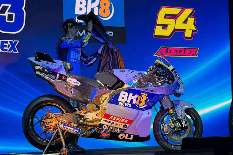 Alex Marquez enthüllt seine 2026er-Gresini-Ducati