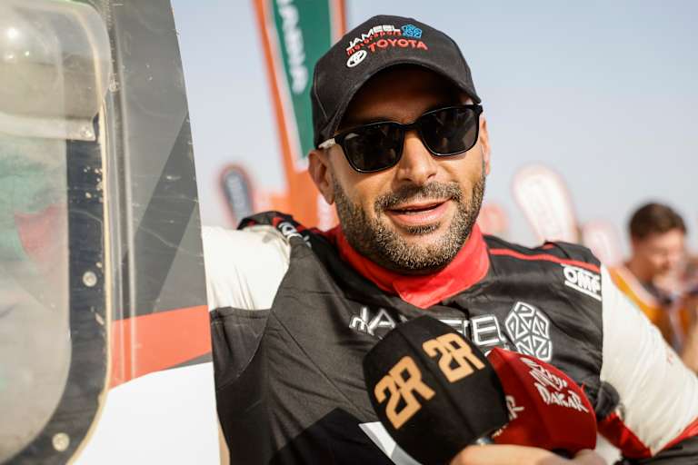 Yazeed Al-Rajhi: In der zweiten Etappe noch auf das Podium gefahren   