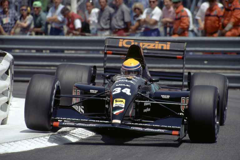 Roberto Moreno 1992 in Monte Carlo