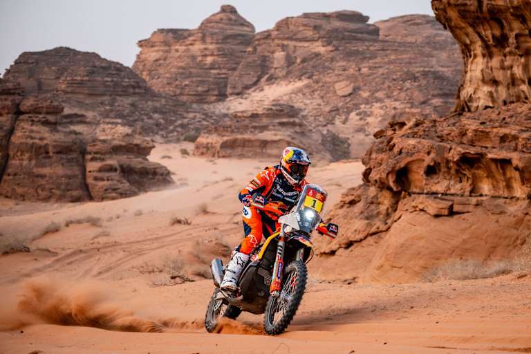 Nach Platz 3 wieder Führender der Dakar: Daniel Sanders