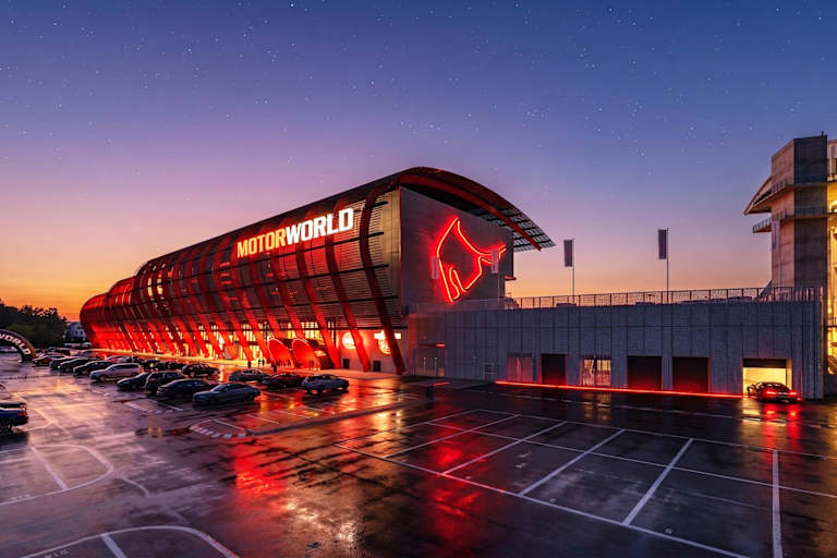 Die geplante Außenseite vom Hockenheimring