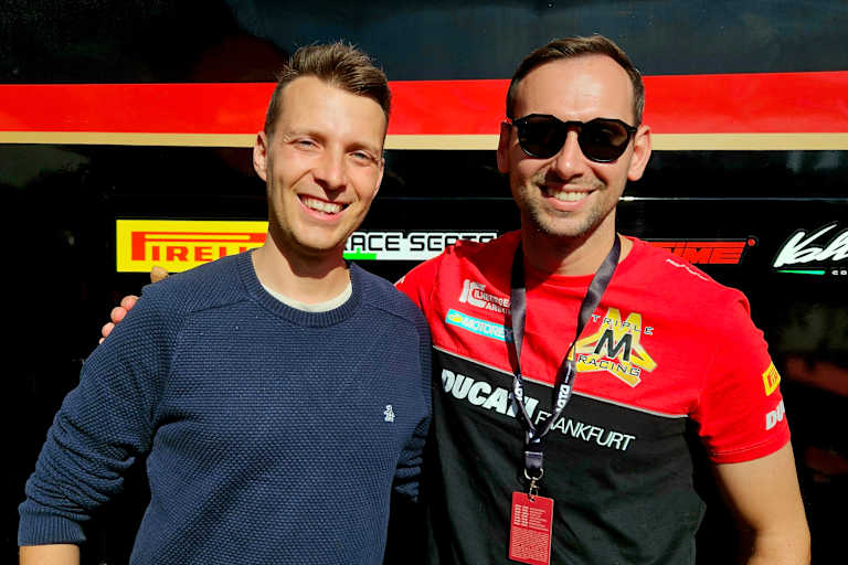 Dominic Schmitter und Marc Moser (v.li.)