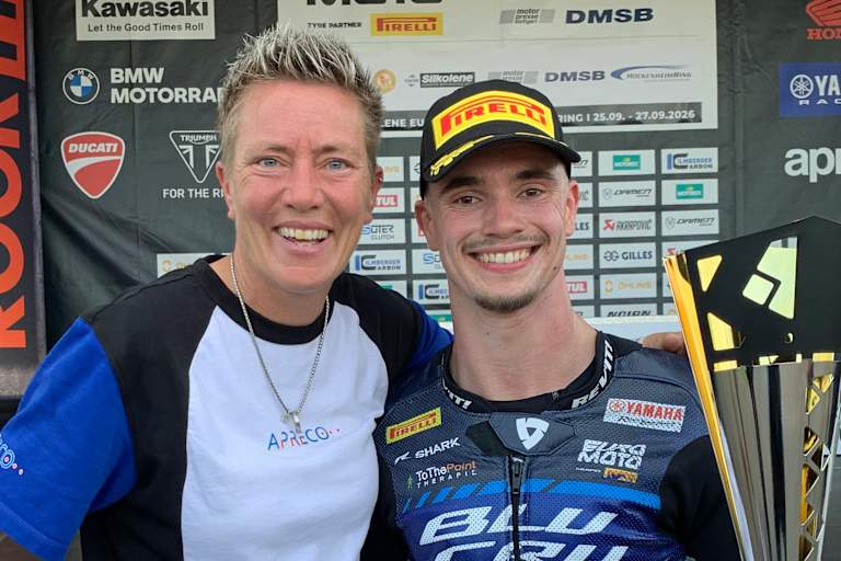 Corine Brandhorst mit Dirk Geiger