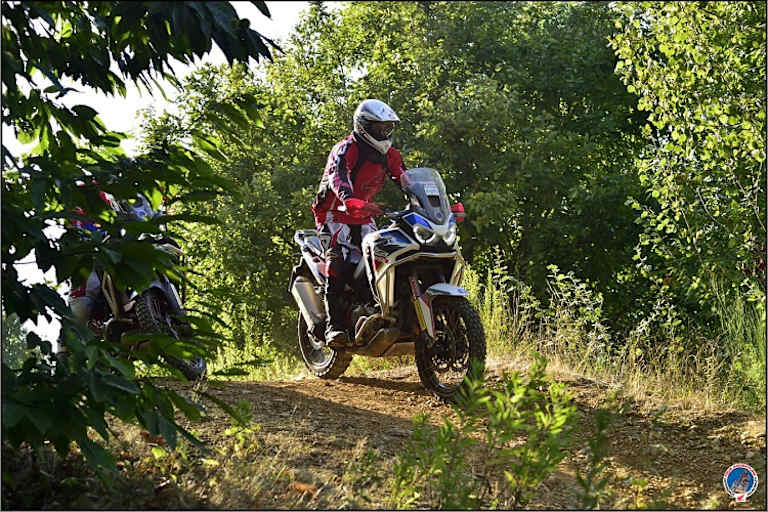 Kommt eine aufgefrischte Honda Africa Twin angefahren?