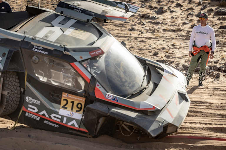 Rad ab: Statt Topplatzierung vorzeitiger Ausfall für Sebastien Loeb