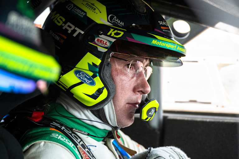 M Sport-Ford-Pilot Jon Armstrong fuhr auf Rang sieben