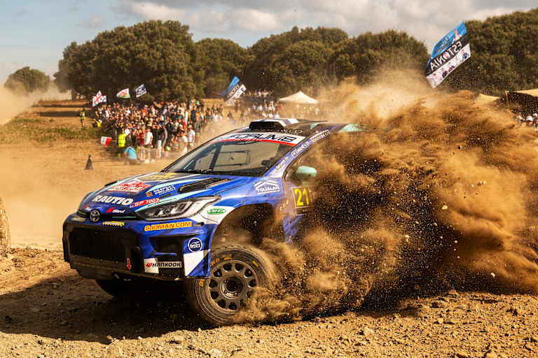 Toyota-Pilot Roope Korhonen gwann die WRC2-Kategorie