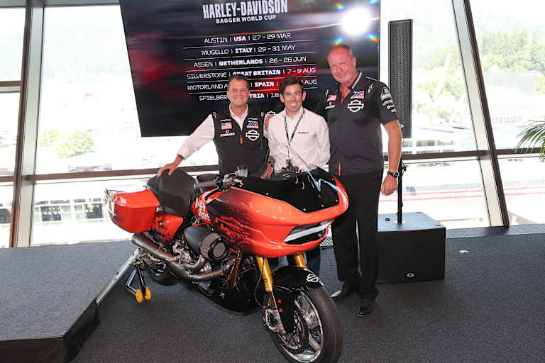 Harley-Davidson & Dorna präsentierten den Bagger World Cup in Spielberg