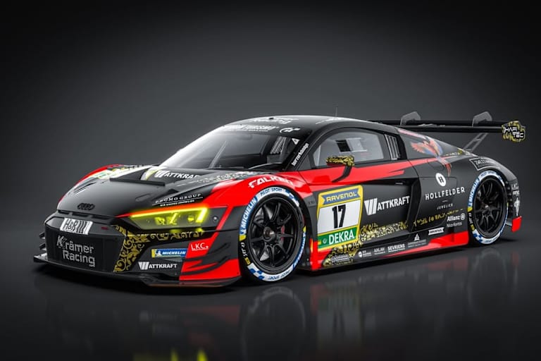 Der Audi R8 LMS GT3 von Kkrämer Racing