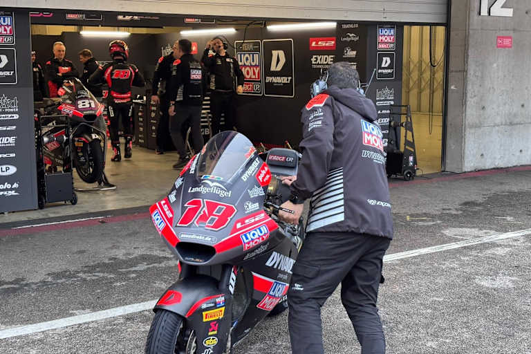 Die Intact-GP-Mannschaft in Portimao