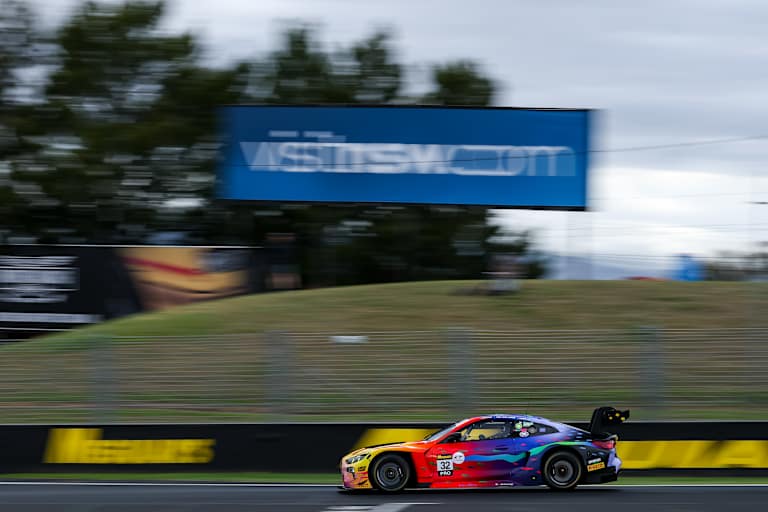 Charles Weerts fuhr im WRT BMW M4 GT3 die Tagesbestzeit in Bathurst