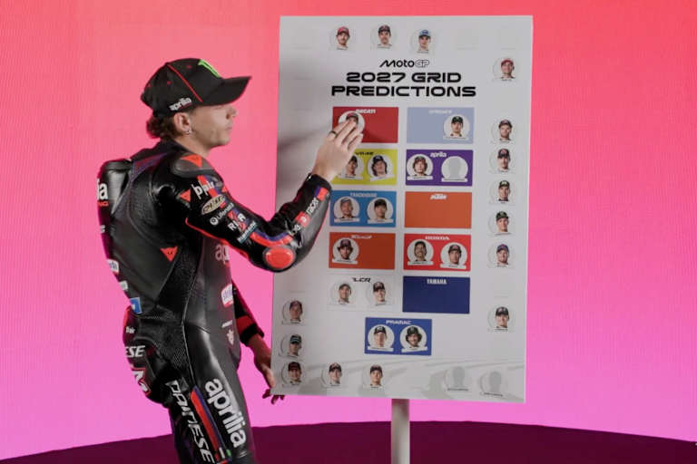 Aprilia-Werksfahrer Marco Bezzecchi hat eigene Vorstellungen zu 2027